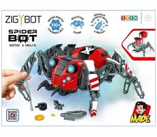 MaDe 15708 - Zigybot Robot Spider, Bausatz, 110 Teile