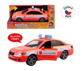 MaDe 23500 - Feuerwehrauto mit Tschechisch Stimme, CZ Box