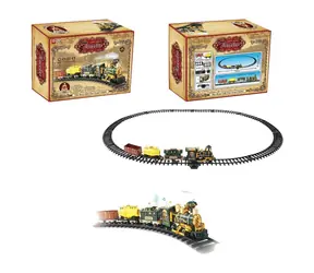 MaDe 11503 - Eisenbahnset 206,5 x 153,5 cm, batteriebetrieben