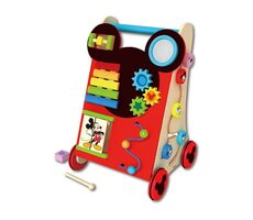 MaDe 12287 - Mickey Mouse Lauflernwagen 49,5 x 16 x 37 cm