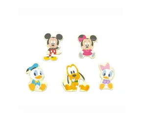 MaDe 12304 - Mickey-Puzzle, 12 x 9,6 x 0,4 cm