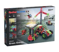 Fischertechnik Profi Baukasten: Grüne Energy / 343 Teile / 14 Modelle / ab 9 Jahren