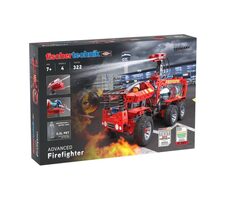 Fischertechnik Aufbaubaukasten: Feuerwehrmann / 322 Teile / 4 Modelle / ab 7 Jahren