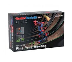 Fischertechnik Advanced Brettspiel: Ping Pong Bowling / 114 Teile / ab 7 Jahren