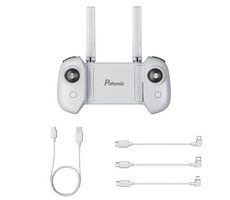 Potensic Drone Controller weiß / Fernbedienung für ATOM & ATOM SE / 3x Anschlusskabel 