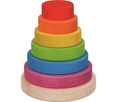 GOKI Holzklappturm Rainbow / ab 12 Monaten