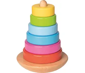 GOKI Holzpuzzle Turm / ab 2 Jahren
