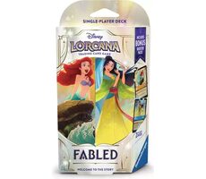 Disney Lorcana: Fabled - Amber & Saphire Starter Deck (Arielle & Mulan) / ab 8 Jahren