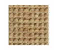 BRIXIES PLUS 225.002 Design-Bauplatte - Holz 25,5 x 25,5 cm