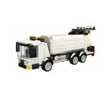 BRIXIES PLUS 222.400 Müllwagen mit Mülltonnen