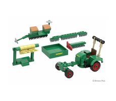 BRIXIES PLUS 222.705 Fendt GT Classic Club Collection - historischer Traktor mit Zubehör, 1:32