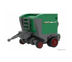 BRIXIES PLUS 222.710 Fendt Rotana F - Rundballenpresse, 1:32