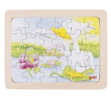 GOKI Holzpuzzle Ente / 24 Teile / ab 3 Jahren