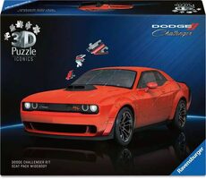 Ravensburger 3D Puzzle Iconics: Dodge Challenger R/T Scat Pack Widebody / 108 Teile / ab: 8 Jahren
