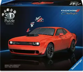Ravensburger 3D Puzzle Iconics: Dodge Challenger R/T Scat Pack Widebody / 108 Teile / ab: 8 Jahren