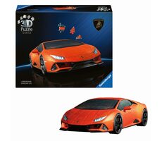Ravensburger 3D Puzzle Iconics: Lamborghini Huracán Evo orange / 108 Teile / ab: 8 Jahren
