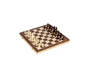 GOKI Holzschach 2in1 magnetisch / ab 7 Jahren / Anzahl Spieler: 2