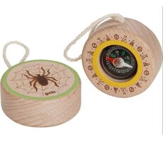 GOKI Holzkompass Spinne / ab 3 Jahren
