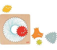 GOKI Holz-Spirograph / ab 4 Jahren