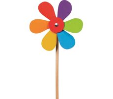 GOKI Holz-Windrad Blume