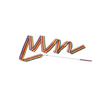 GOKI Regenbogen Gymnastikband 2m - gestreift / ab 3 Jahren