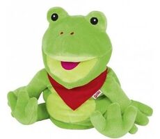 GOKI Frilo Froschspielzeug 30 cm / ab 4 Jahren