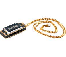 GOKI Mini-Mundharmonika mit Kette / ab 3 Jahren