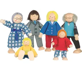 GOKI Puppenfamilie aus der Stadt 6-tlg. / ab 3 Jahren
