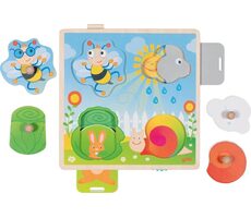 GOKI Beweglicher Holzeinsatz Garten / ab 12 Monaten