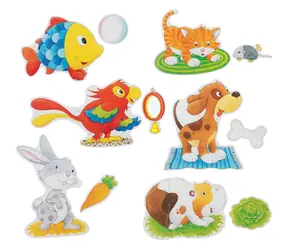 GOKI Puzzle Haustiere 6in1 / ab 2 Jahren