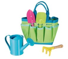 GOKI Gartenwerkzeug-Set in der Tasche / ab 3 Jahren