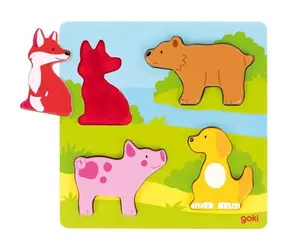 GOKI Sinneseinlage Tiere / ab 12 Monaten