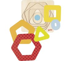 GOKI Mehrschicht-Einleger Geometrische Formen / ab 2 Jahren
