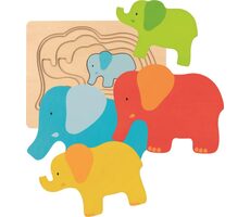 GOKI Mehrschichteinlage Elefant / ab 2 Jahren