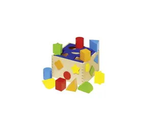 GOKI Einlegebox Formen blau / ab 18 Monaten