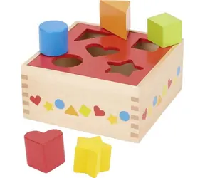 GOKI Einlegebox Formen rot / ab 12 Monaten