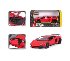 Bburago PLUS Lamborghini Aventador LP 750-4 SV Rot / Maßstab 1:24