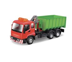 Bburago Hakenlift- und Kranwagen / Maßstab 1:43