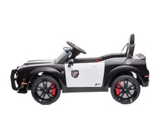 Buddy Toys Elektroauto Dodge schwarz-weiß / 25 W / Geschwindigkeit: 2-5 km-h / Tragkraft: 30kg