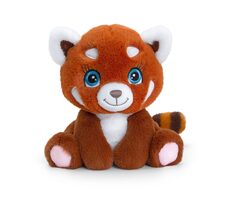Keel Toys Keeleco Panda rotes Öko-Plüschtier / 16 cm / 0+