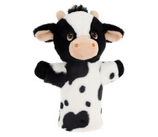 Keel Toys Keeleco Cow Öko-Plüsch-Handpuppe / 27 cm / 0+