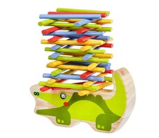 Lucy & Leo Krokodil Holz-Balancespiel / 41 Teile / ab 3 Jahren