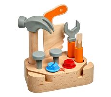 Lucy & Leo Little Carpenter Holzwerkzeug-Set / ab 3 Jahren