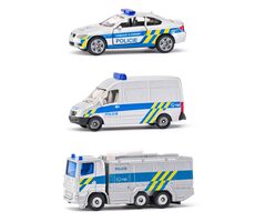 Siku Tschechisch Version - Polizei-Set mit 3 Autos