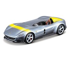 Maisto - Speed Icons - Ferrari Monza SP1, silber-gelb, 1:64