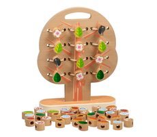 Lucy & Leo Tree Holzschnür- und Fädelset / ab 3 Jahren