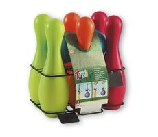 Androni Bowling 6+2, befüllbar mit Wasser oder Sand / Höhe 27 cm / ab 12 Monaten