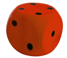 Androni Soft Cube rot / 10cm / ab 3 Jahren