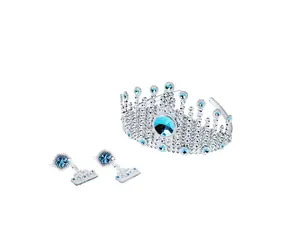Rappa Crown Winterkönigreich Prinzessin mit Ohrringen