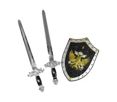 Rappa Ritter-Set mit Schwertern und Schild
